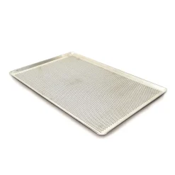 Bakplaat Aluminium Geperforeerd 60x40cm (dichte hoeken 45°)