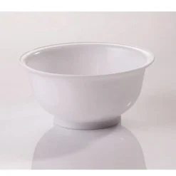 Beslagkom wit met voet 8 liter (Ø32 cm)
