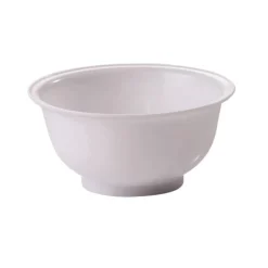 Beslagkom wit met voet 10 liter (Ø38 cm)