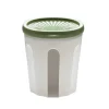 Biesse Bewaardoos Rond Luchtdicht Groen/Transparant 0,5L