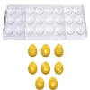 Bonbonvorm Chocolate World Smiley Eitjes (24x) 33x23x12mm