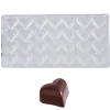 Bonbonvorm Chocolate World Hartje klein (28x) 31x27x17 mm