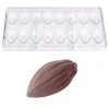 Bonbonvorm Chocolate World Cacaoboon (16x) 50x24x12mm