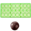 Bonbonvorm Chocolate World GL Bol (24x) Ø30mm.**