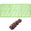 Bonbonvorm Chocolate World GL Haas Caraque (16) 67x25x10mm**