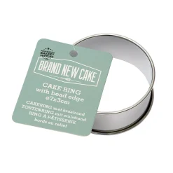 BrandNewCake Cakering met Kraalrand Ø7x3cm