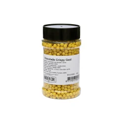 BrandNewCake Chocolade Crispy Parels Geel 190g