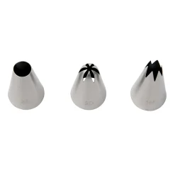 BrandNewCake Decoratie Spuitmondjes Set/3 (1M, 2D, 2A)