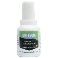 BrandNewCake Druppel Kleurstof Limoen Groen 20gr