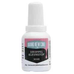 BrandNewCake Druppel Kleurstof Roze 20gr