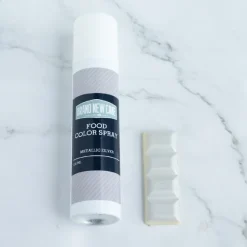 BrandNewCake Kleurspray Metallic Zilver 100ml.