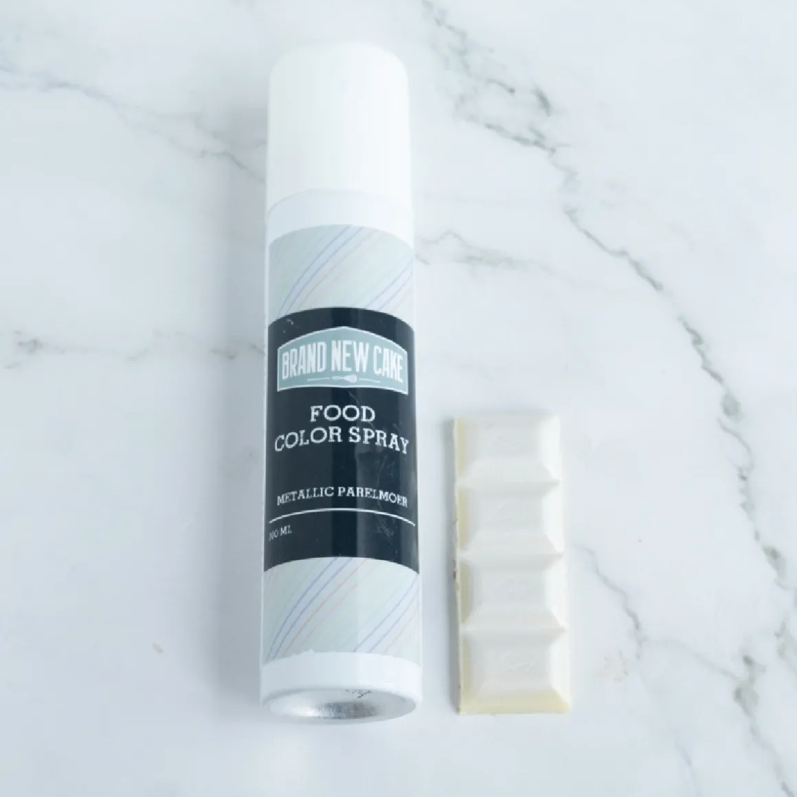 BrandNewCake Kleurspray Metallic Parelmoer 100ml.