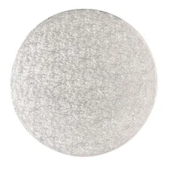 Cakeboard Zilver Rond Ø20cm