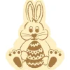 Callebaut Chocoladedecoratie Schattige Paashaas 224st.**