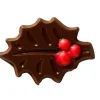 Callebaut Chocoladedecoratie Donkere Hulst Bladeren 240st