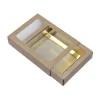 Chocoladeletterdoos Klein GK1 Kraft / Goud 3st
