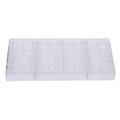 Chocolademal Chocolate World Tablet Happy Birthday (4x)