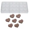 Chocolademal Chocolate World Hartjes Figuren (21x) 30x26x7mm