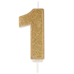 Culpitt Cijferkaars #1 Goud met Glitter