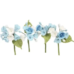 Culpitt Gumpaste Spray Blauwe Mini Rozen 4st.