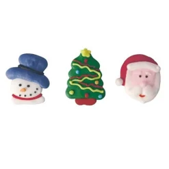 Culpitt Suikerdecoratie Kerst (3 designs) 240st.