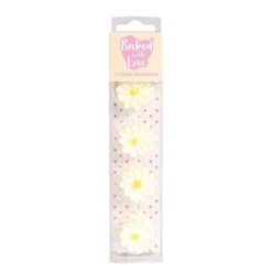 Culpitt Suikerdecoratie Madeliefjes 26mm 12st.