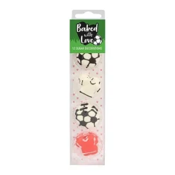 Culpitt Suikerdecoratie Voetbal 25mm 12st.