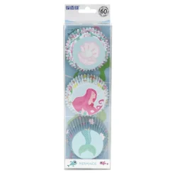 Cupcake Vormpjes PME Zeemeermin 60 stuks