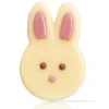 Dobla Chocoladedecoratie Paashaas Wit (90 stuks)