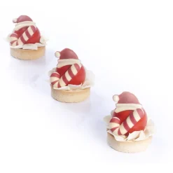 Dobla Chocoladedecoratie Kerstman Muts (218 stuks)
