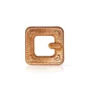 Dobla Chocoladedecoratie Kerstman Riem/Gesp Brons (132 st)