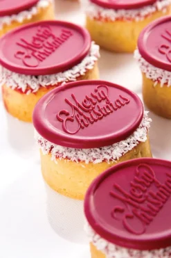 Dobla Chocoladedecoratie Merry Christmas (154 stuks)