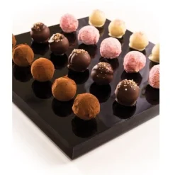 Dobla Truffelkogel Witte Chocolade 25 mm (504 stuks)