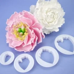 FMM Peony Cutter set/ 4 (pioenroos)