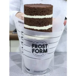 Frost Form Taart Coating Kit Rond 10cm
