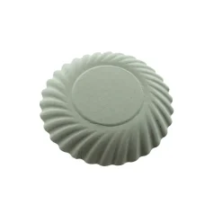 Gebaksschoteltje Rond Ribbel Fuchsia Ø8,8cm 100st.
