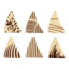 Günthart Chocoladedecoratie Triangel Wit/Bruin Klein 162st.
