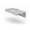 Hendi Afzuigkap met LED-verlichting 1200x700x(H)450mm