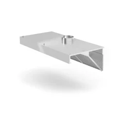 Hendi Afzuigkap zonder verlichting 1200x700x(H)450mm