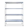 Hendi Aluminium opbergrek 1280x405x(h)1685mm