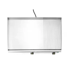 Hendi Bakplaat 1/3 geribbeld 220V/3500W
