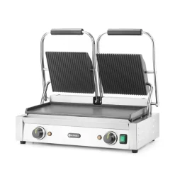 Hendi Contactgrill - dubbele versie onder glad