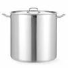 Hendi Kookpan hoog 70L met deksel ⌀450x(H)450
