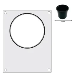 Hendi Traysealer matrix soepcontainer ø165 mm