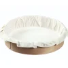 HoM Bakring Hout met Bakpapier Ø20x4cm 300st.