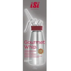 iSi Slagroomapparaat Gourmet Whip Plus 0,5L RVS