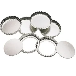 Kitchen Craft Quichevormpjes Ø10cm set/6