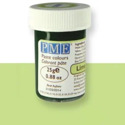 Kleurstof gel PME Lime Crush 25 gram