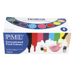 Kleurstof gel PME Set/8