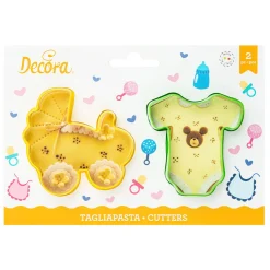 Koekjes Uitsteker Romper en Kinderwagen**